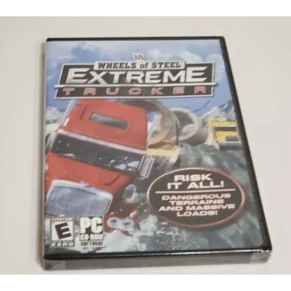 New & Sealed 18 WHEELS OF STEEL: EXTREME TRUCKER! PC CD-ROM SOFTWARE